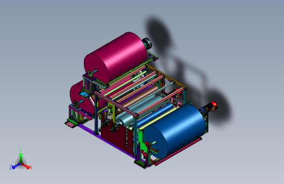 自动送纸装置的覆膜机