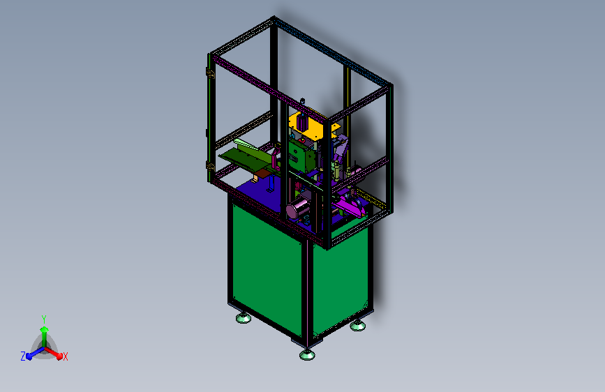 环形筒件构件冲刷机具