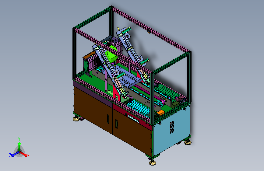 机壳旋动组配成型设备