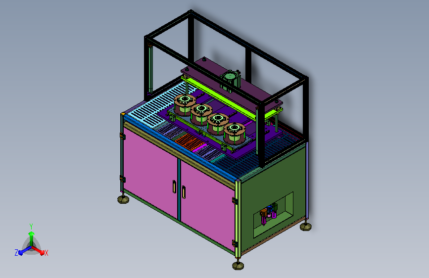 胶封电机定子除杂处理设备