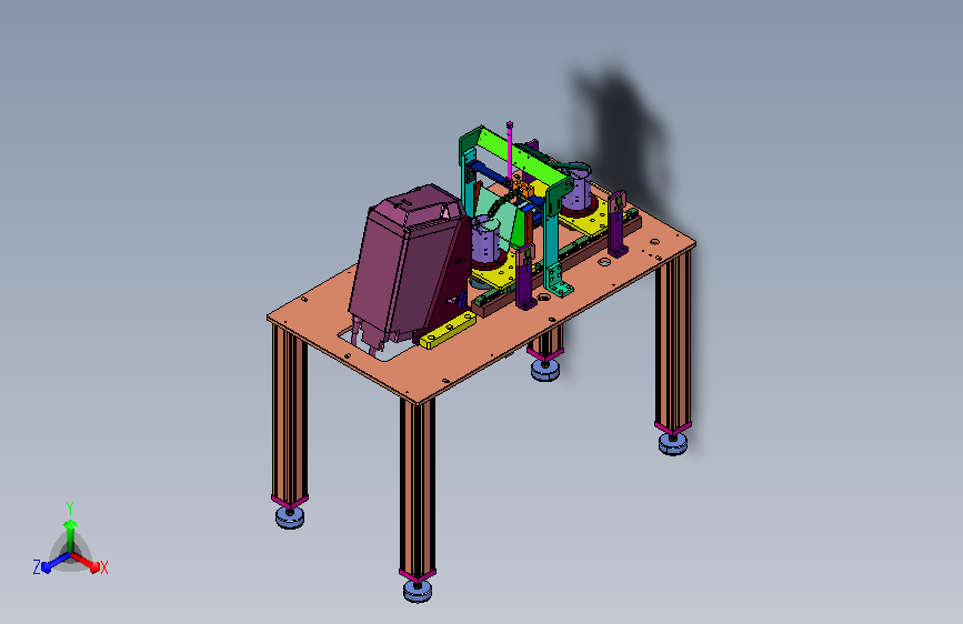 镭射刻印品检一体化装置