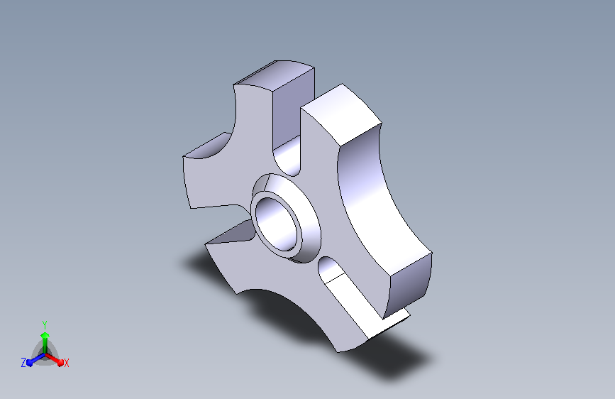 杆轮3d model