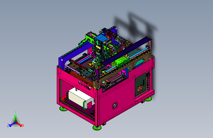 立式阀件拼装成型设备