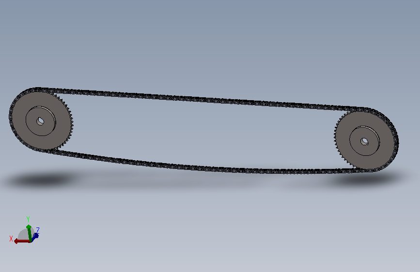 推料链轮装配体1a