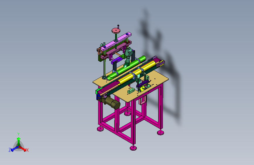 马达定子套管热缩处理装置