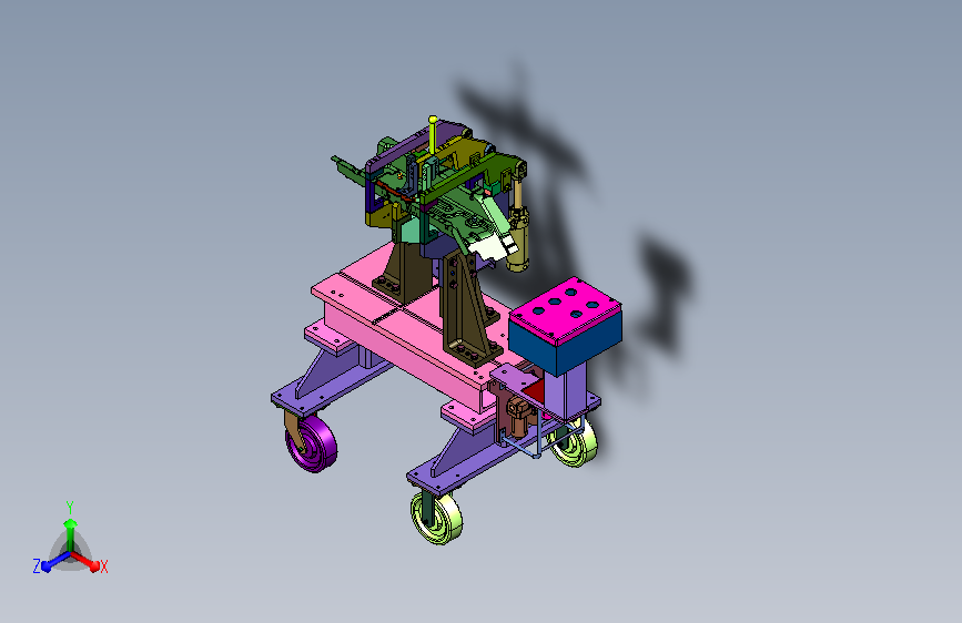 门槛后部内侧定位固定器具