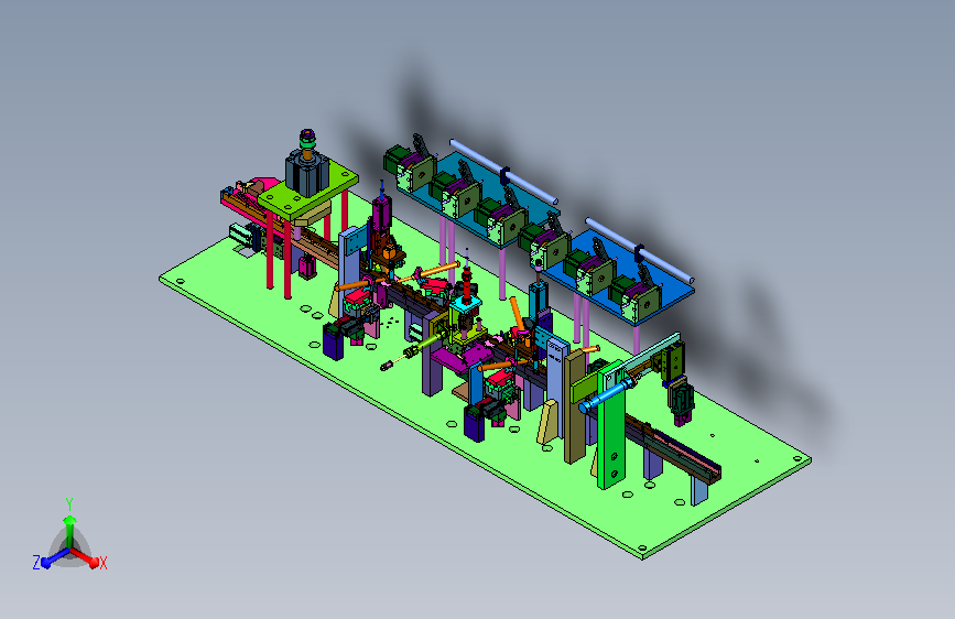 敏片熔压接合作业装置