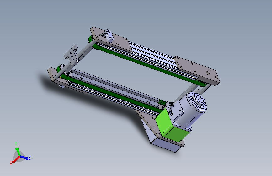 小型双带输送机