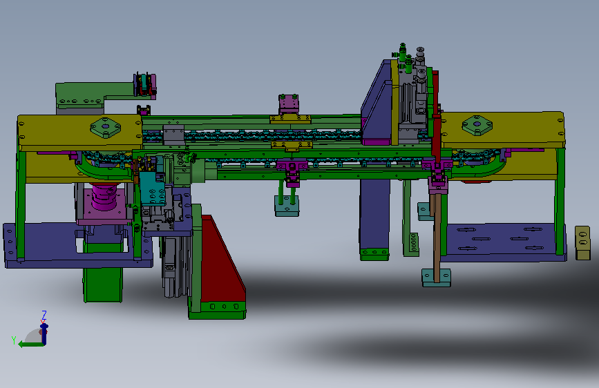 链条循环线8工位