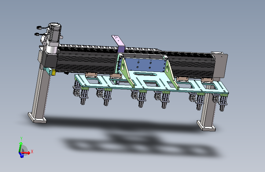 龙门夹爪搬运机构