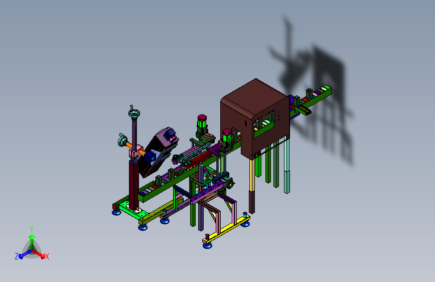 乳品镭雕标刻限位输送设备