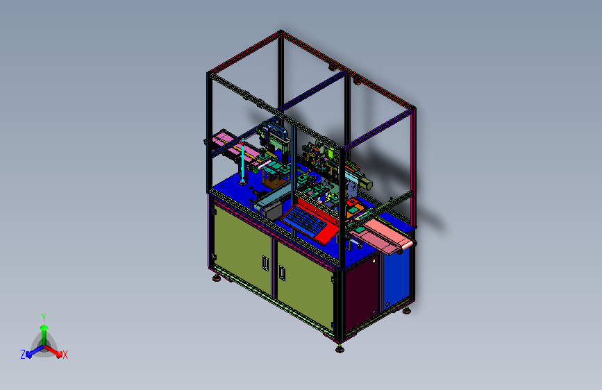 软质蓄电组体检测机具