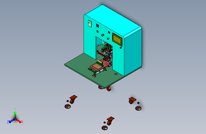 摄像识别卷带装配装置