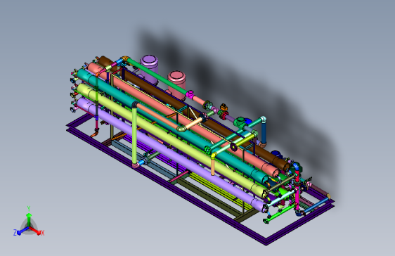 渗滤膜分离纯水处理装置