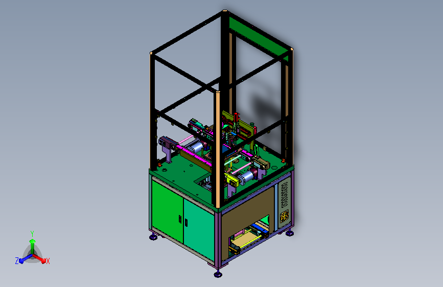 数码面板胶条速贴机组
