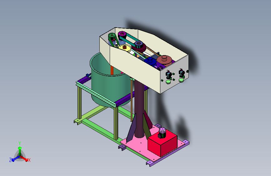 双联搅料均质加工设备