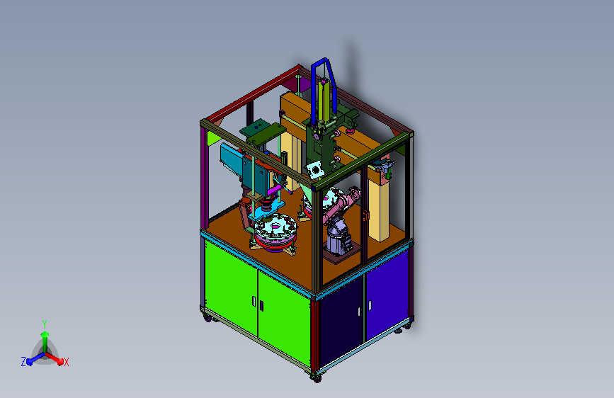 双头铆接构件装配设备