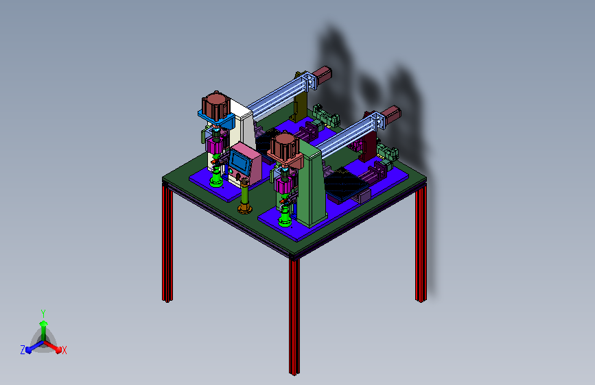 双位阀件螺杆组装设备