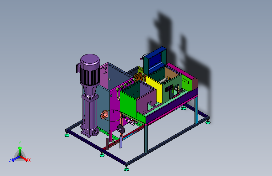 双站精准对位高压冲洗机组