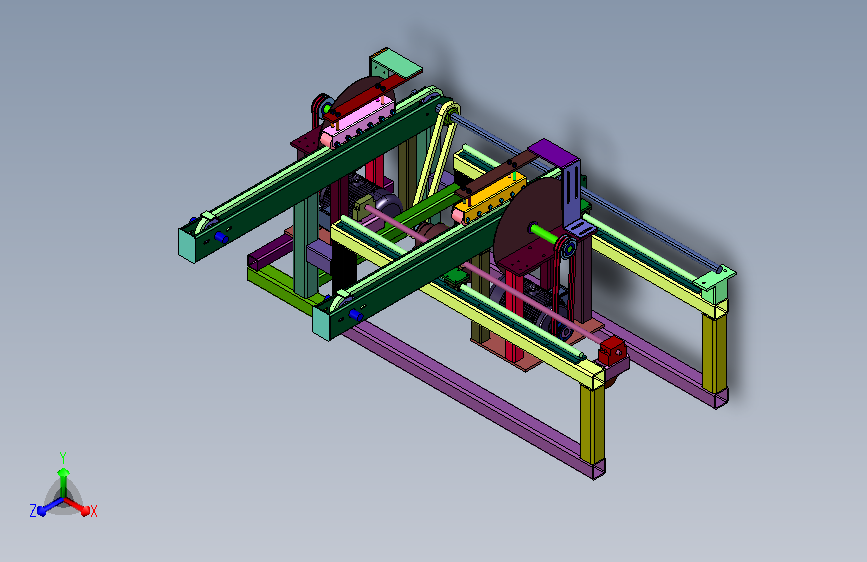双轴端头型材裁切机床