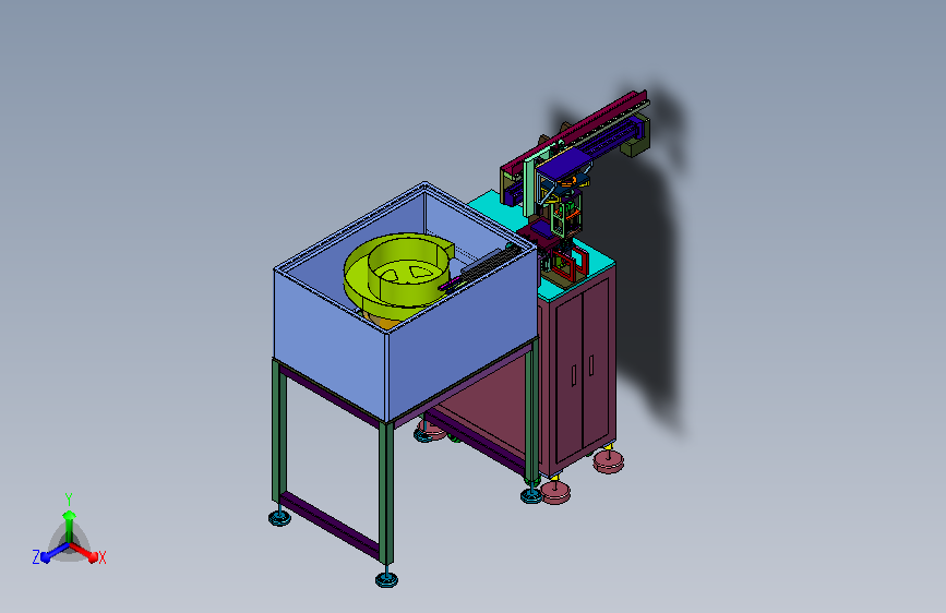 塑材杆件自动送料补给设备