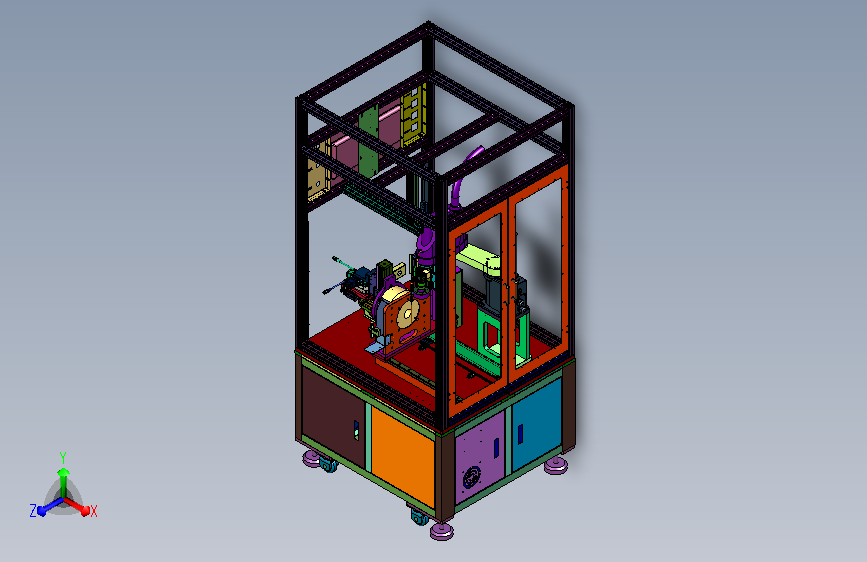 四维侧方自动锁螺机组