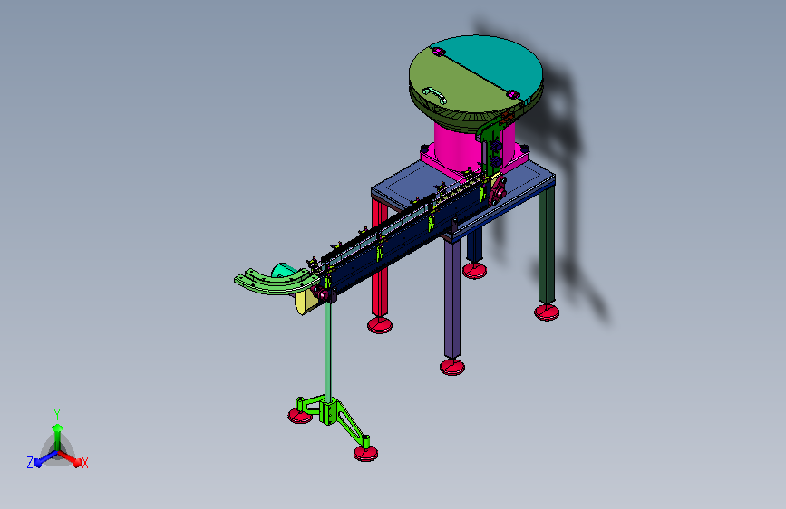 塑胶瓶件给料输送设备
