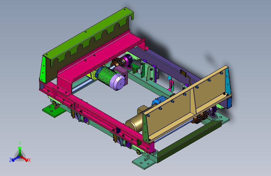 抬升移位物料转送设备