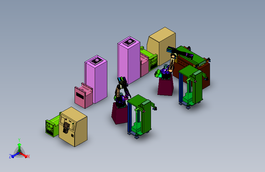 外壳焊合智能机械站点