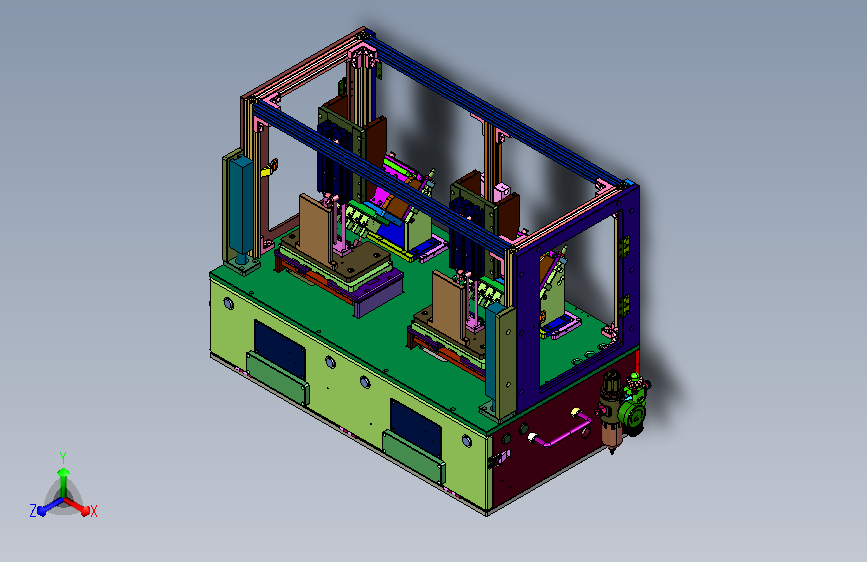 网线接头性能检测治具