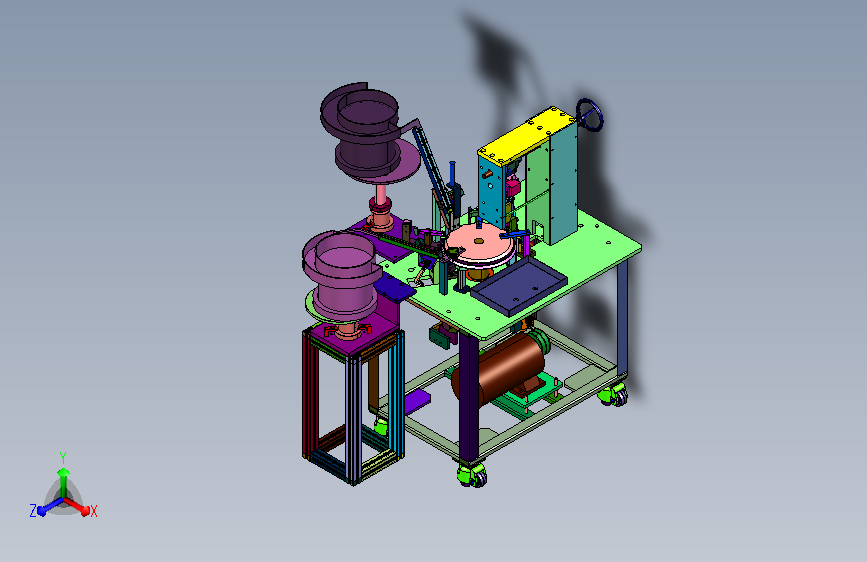 五金件铆接紧固加工设备