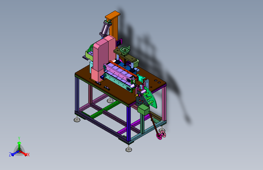 物料高速剪切分割台体