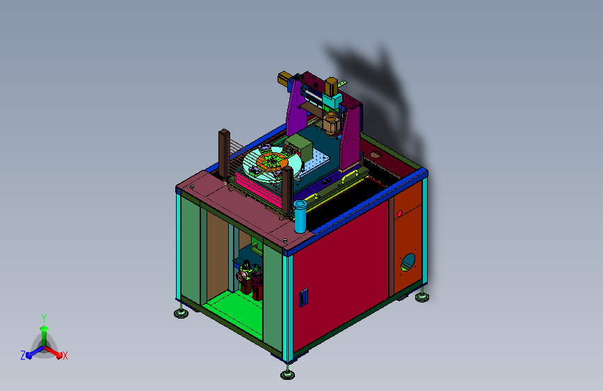 铣削装置清理浇冒口机具