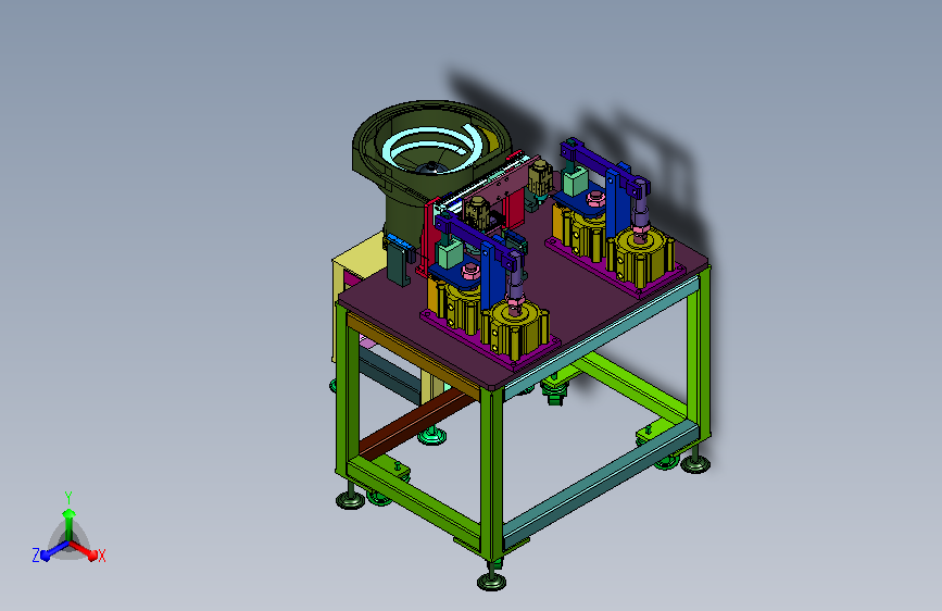 细轴全自动弯折加工设备