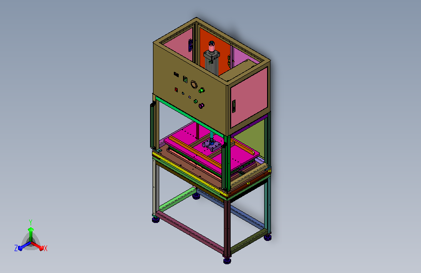 显示面板精密压合成型设备