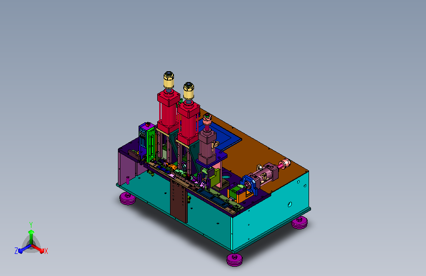 线端校形弯制专用机组