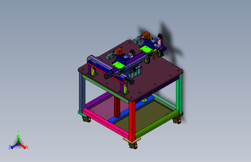 箱料运载集成机械手