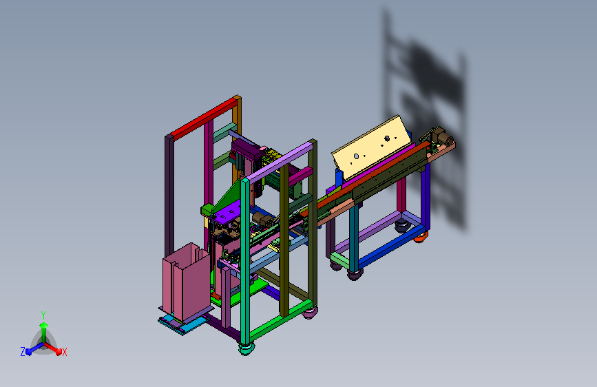 芯片基板送料取料加工设备