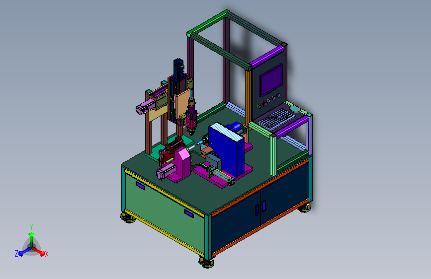 旋转镭射板材切削装置