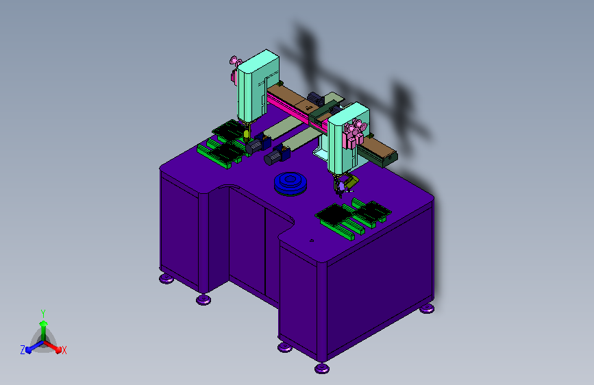 旋转盘熔锡点焊加工台