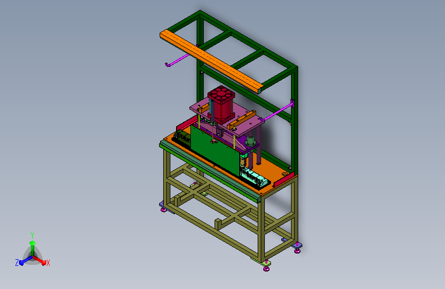 异型豁口车门胶条冲压设备