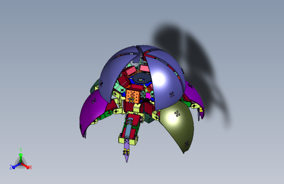 圆体多肢灵活行动设备