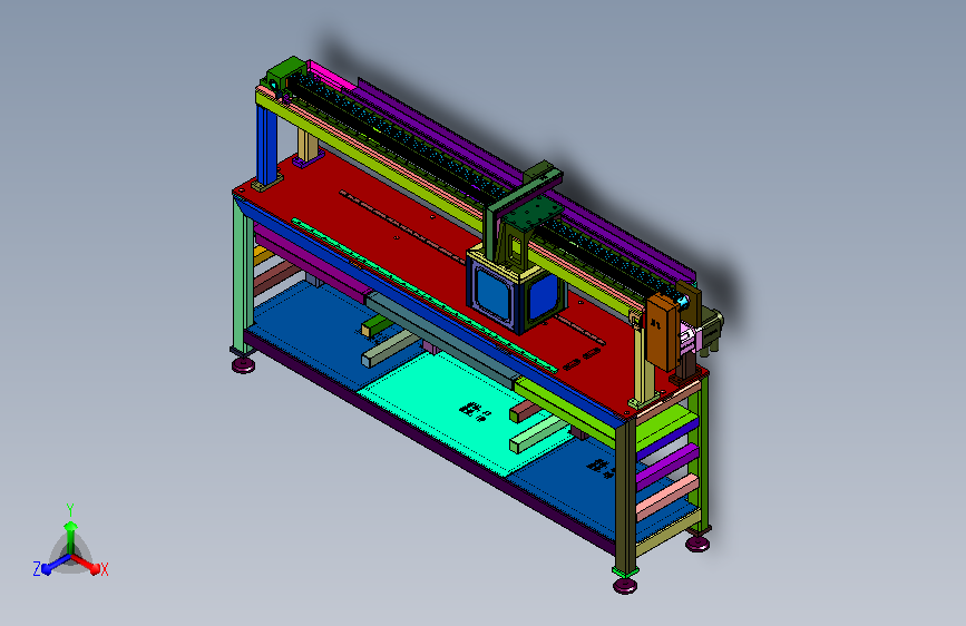 长条胶件钻切成型作业机具