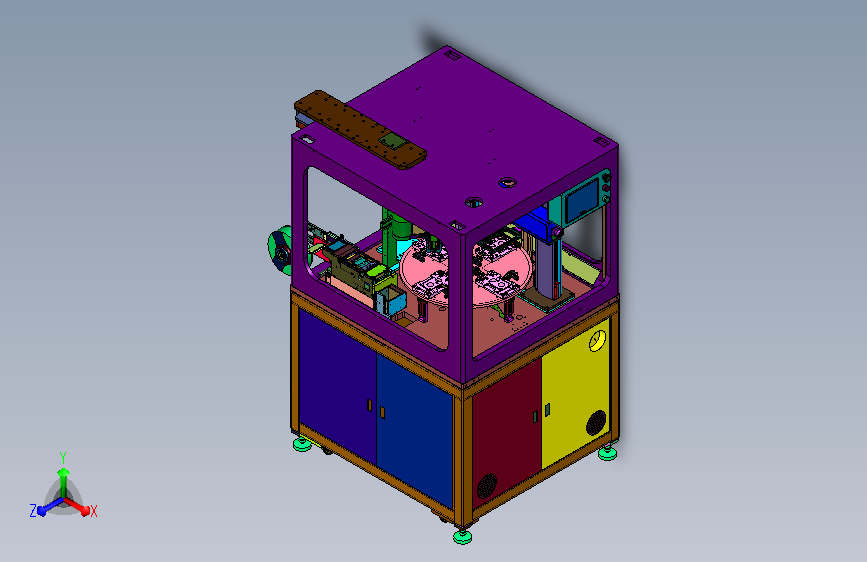 掌机壳簧片自动焊制专机