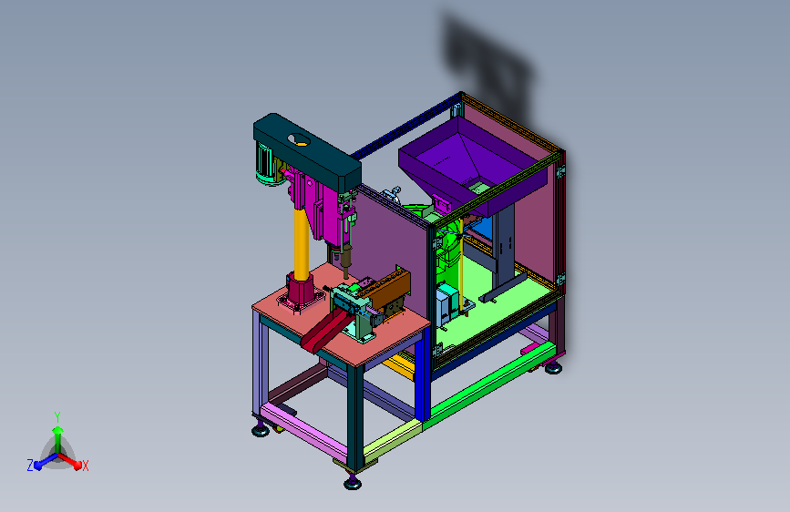 震料盘供料五金攻丝机组