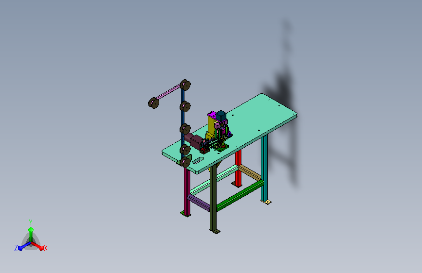 织带齿条高频裁切专用工装