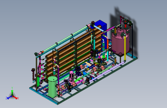整装双级低压逆渗透机组