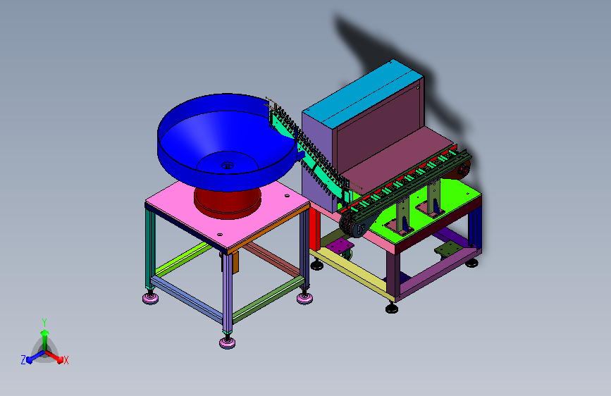 智能上料牙刷封装设备