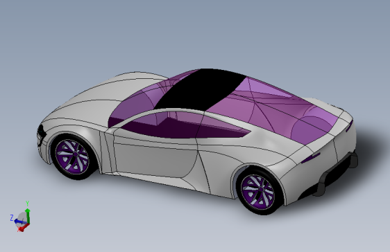A0007354-特斯拉 Roadster 模型