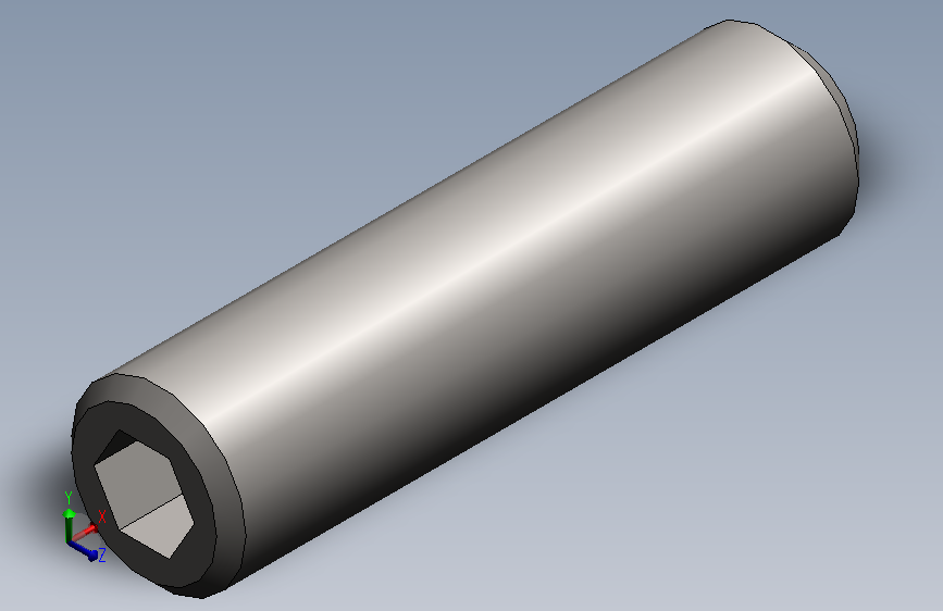 内六角平端紧定螺钉M8X30